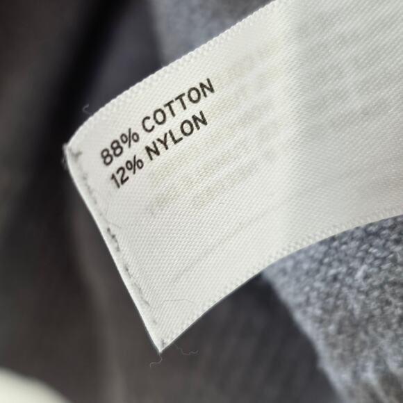 Duluth Trading Co Crewneck Sweater Gray Knit Pullover Men Size M Cotton Blend - Picture 9 of 11